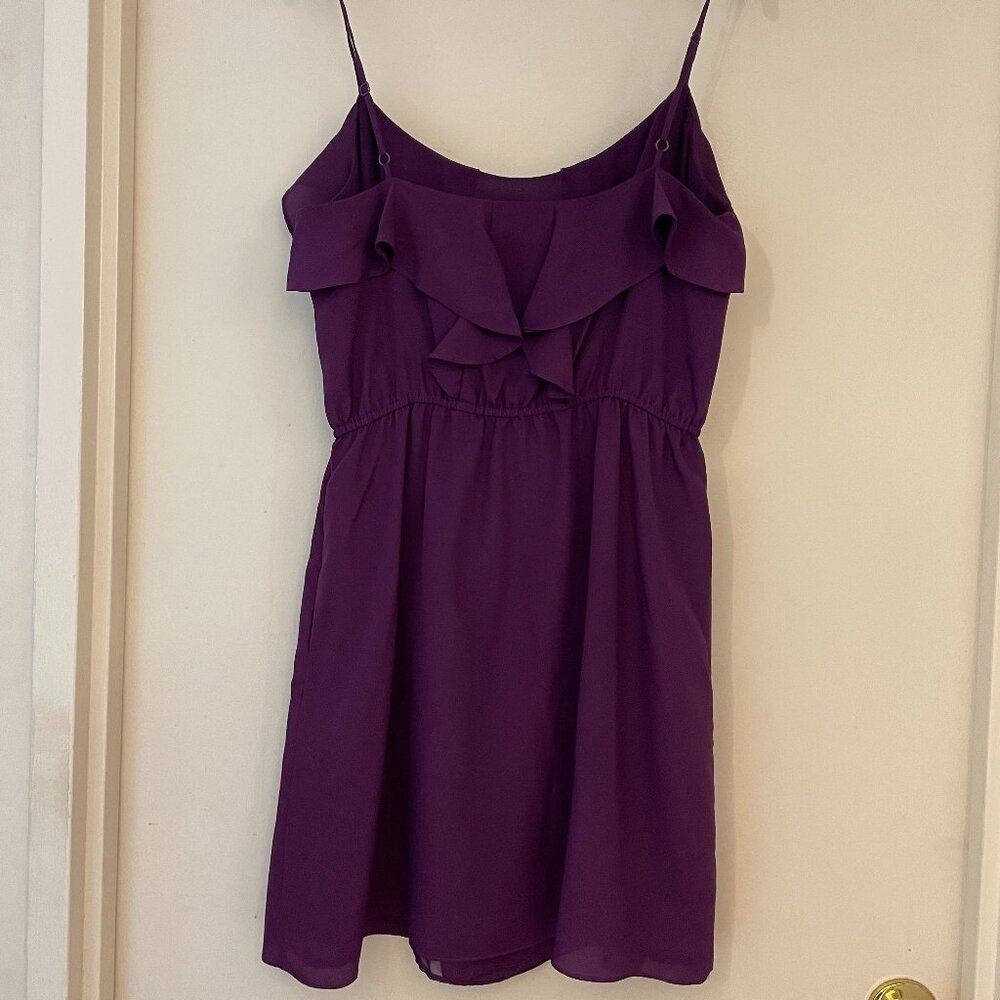 Bcbgeneration Spaghetti Strap Sleeveless Purple P… - image 2
